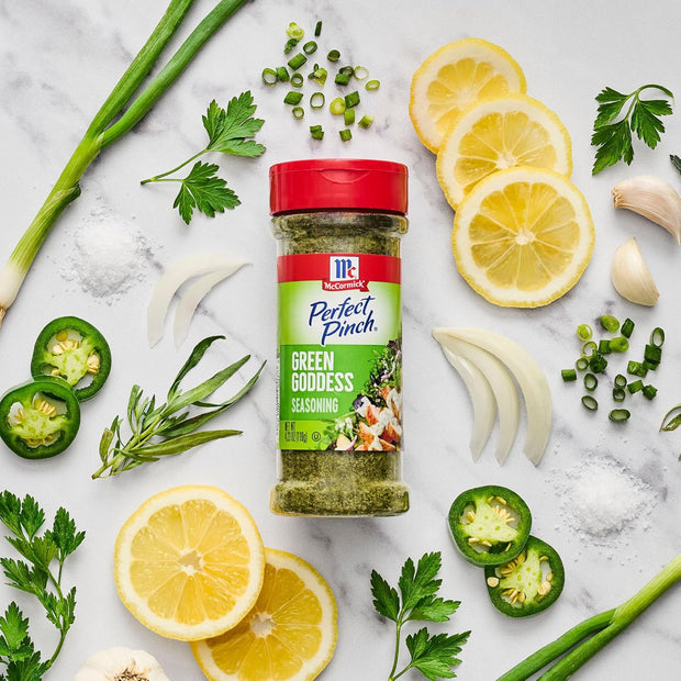McCormick Perfect Pinch Seasoning, Spicy Italian, For Adding Italian Flavor with a Kick to Pizza, Pasta, Dressings & Sauces, 3.88 oz