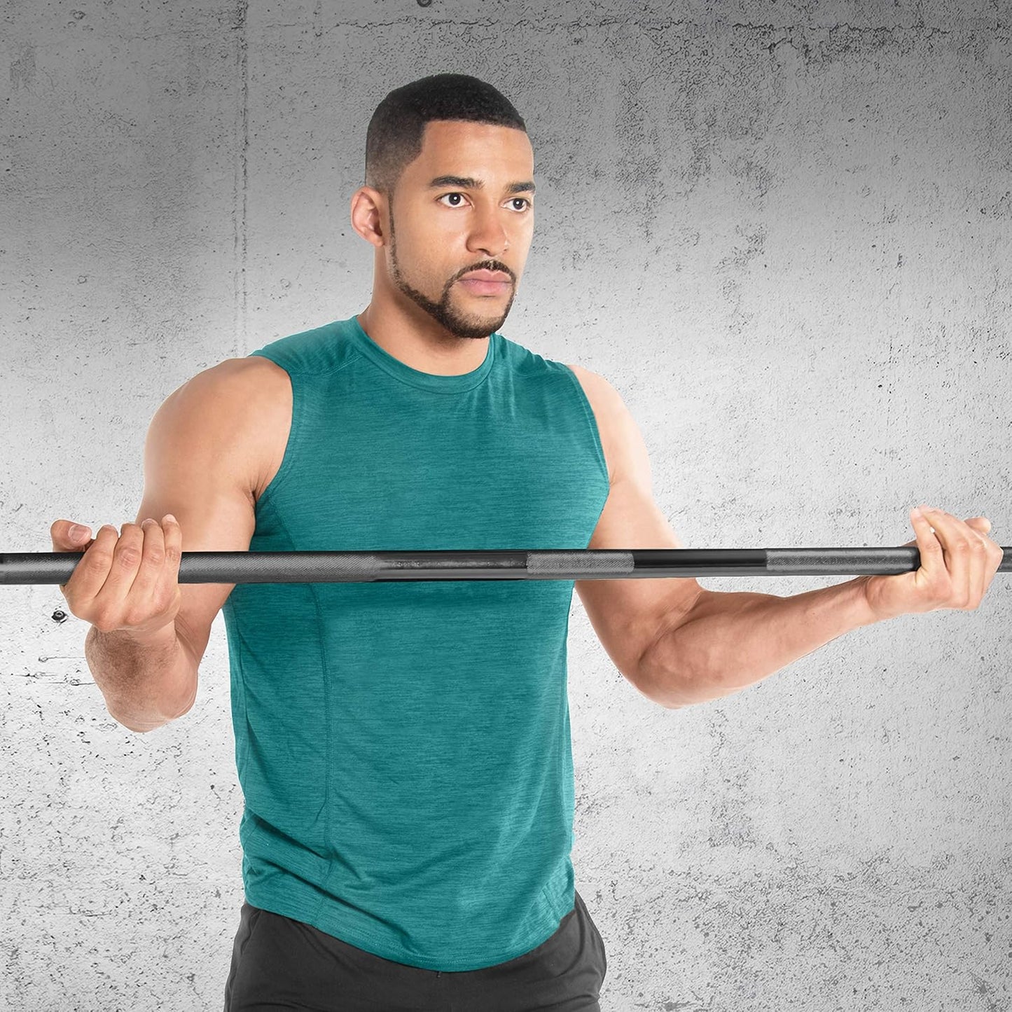 CAP Barbell 2-Inch Olympic Barbell Bars | 5 ft, 6 ft, & 7 ft | Multiple Options