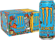 Monster Energy Juice Monster Mango Loco, Energy + Juice, Energy Drink, 16 Ounce (Pack of 12)