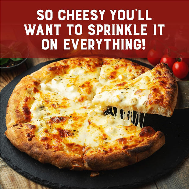 Judee’s 11.25oz Parmesan Cheese Powder - Non-GMO, Keto-Friendly, rBST; Hormone, Gluten & Nut Free – Real Parmesan, USA-Made for Dips, Soups & Seasonings