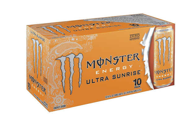 Monster Energy, Zero Ultra, 16 fl oz, 10 Pack