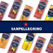 Sanpellegrino Italian Sparkling Drink Melograno And Arancia, Sparkling Orange And Pomegranate Beverage, 24 Pack Of Cans
