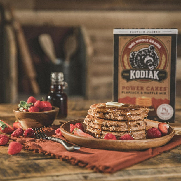 Kodiak Power Cakes, Pancake & Waffle Mix, Cinnamon Oat, High Protein,100% Whole Grains (Pack of 1)