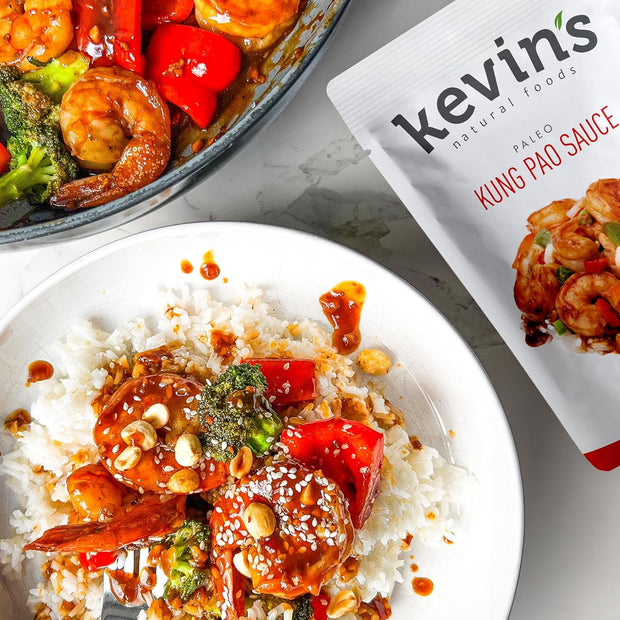 Kevin's Natural Foods Korean BBQ Sauce - Paleo Simmer Stir-Fry Sauce, Gluten Free, No Preservatives, Non-GMO - 3 Pack (Korean BBQ)