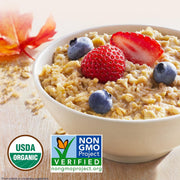 QUAKER Instant Oatmeal, USDA Organic, Non-GMO Project Verified, 3 Flavor Variety Pack, Individual Packets, 32 Count (Pack of 1)