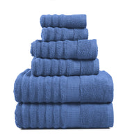 Lane Linen 100% Cotton Luxury Bath Towel Set - 18 Pieces - Ring Spun, Ultra Soft, Quick Dry & Extra Absorbent - 4 Bath, 8 Washcloths, 6 Bathroom Hand Towels - Machine Wash in Cold Water - Living Coral