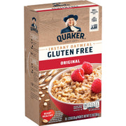 Quaker Protein Instant Oatmeal, Cranberry Almond, 12g Protein per Serving, Whole Grains, No Artificial Flavors, No Added Colors, 2.18 oz Packets, (6 Pack)