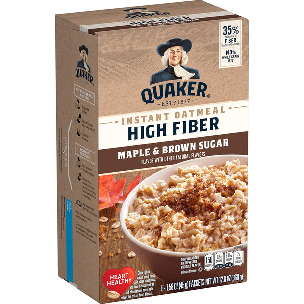 Quaker, Instant Oatmeal, Cinnamon and Spice, 1.51 Ounce (Pack of 10)