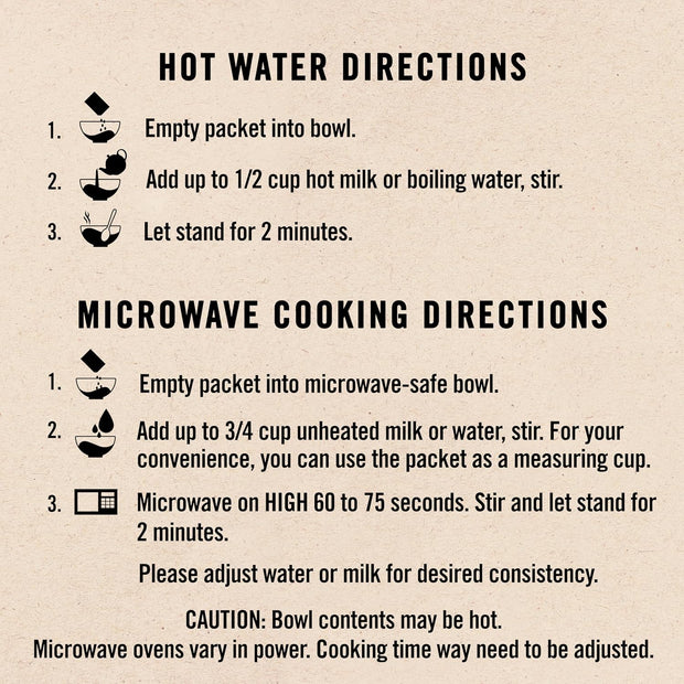 Quaker Protein Instant Oatmeal, Cranberry Almond, 12g Protein per Serving, Whole Grains, No Artificial Flavors, No Added Colors, 2.18 oz Packets, (6 Pack)