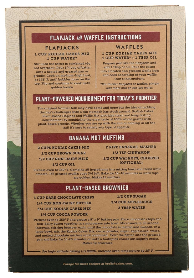 Plant-Based Classic Flapjack & Waffle Mix