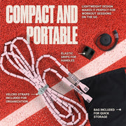 Sportbit Elite Beaded Jump Rope - Adjustable Speed Rope for Fitness, CrossFit, Boxing - Tangle-Free, Lightweight