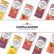 Sanpellegrino Zero Grams Added Sugar Pomegranate & Orange Italian Sparkling Drink, 24 Pack Of 11.15 Fl Oz Cans, Sanpellegrino Italian Sparkling Drinks, Low-Calorie Fruit Juice Beverages