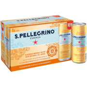 S.Pellegrino Essenza Variety Pack - Blood Orange, Dark Morello Cherry, Wild Strawberry,11.15 Fl. Oz (Pack of 24)