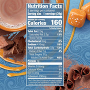 Swiss Miss Salted Caramel Flavored Hot Cocoa Mix, 1.38 oz pack of 8