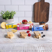 Quest Nutrition Fruit Flavored Variety Pack Protein Bars, High Protein, Low Carb, Gluten Free, Keto Friendly, 12 Count