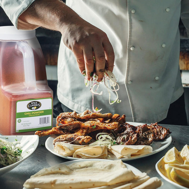 Spice Classics Chili Powder, 6 lb - One 6 Pound Container of Bulk Chili Powder, Perfect for Chili, Enchiladas, Stuffed Peppers and Taco Recipes