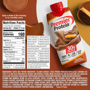 Premier Protein Shake, Chocolate Peanut Butter, 30g Protein, 11 Fl Oz, 4 Ct