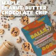 Wholly Balls Protein Bites – Healthy Plant-Based Snack – High Protein, Low Sugar, Gluten-Free Energy Balls (Pack of 6, Sampler Pack)