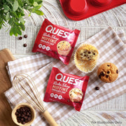 Quest Nutrition Chocolate Chip Muffin, 10g Protein, 2g Net Carb, Less than 1g Sugar, Protein Snack, 8 Count