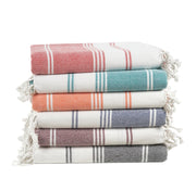 LANE LINEN 6 Pack Oversized Pre-Washed Lightweight Quick Dry Coral Beach Towels - 39"x71"