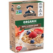 Quaker Instant Oatmeal Cinnamon & Spice, 8-Count Boxes (Pack of 4)