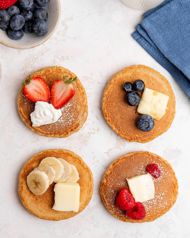 Miss Jones Baking Original Oat Pancake and Waffle Mix - Made with Oat Flour, Gluten Free, 10g of Protein, 100% Whole Grains,13.99 Ounce (Pack of 1)