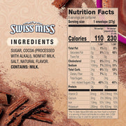 SWISS MISS Milk Chocolate Flavored Hot Cocoa Mix, 38.27 OZ Square Canister
