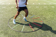 Webby Agility Trainer – Circle Speed and Agility Ladder for High Intensity Reactive Footwork Drills and Skills – A Circular Piece of Reaction Training Equipment That Changes The Way You Move