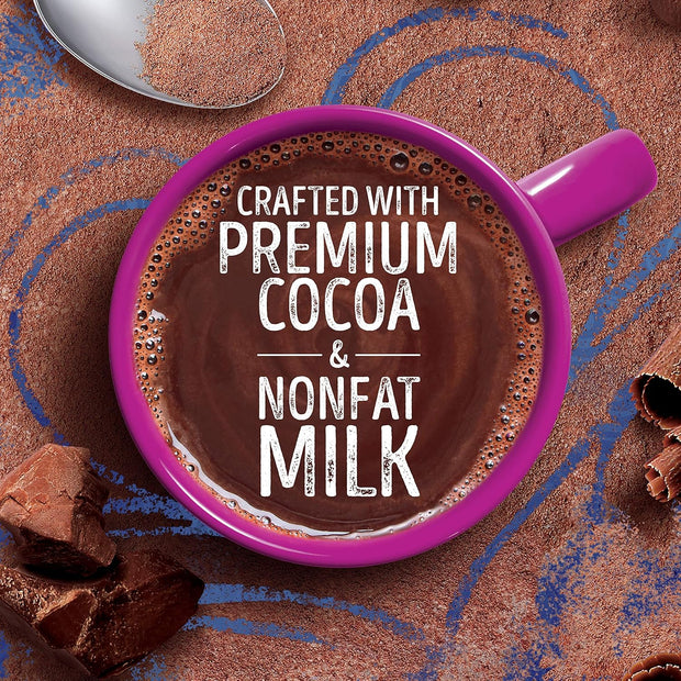 Swiss Miss Dark Chocolate Flavored Hot Cocoa Mix, 8 Count Hot Cocoa Mix Packets