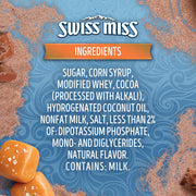 Swiss Miss Salted Caramel Flavored Hot Cocoa Mix, 1.38 oz pack of 8