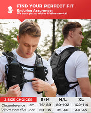 UTOBEST Trail Running Backpack 10L Ultra Lightweight Hydration Vest with 2L Water Bladder for Outdoor Hiking Cycling Marathon