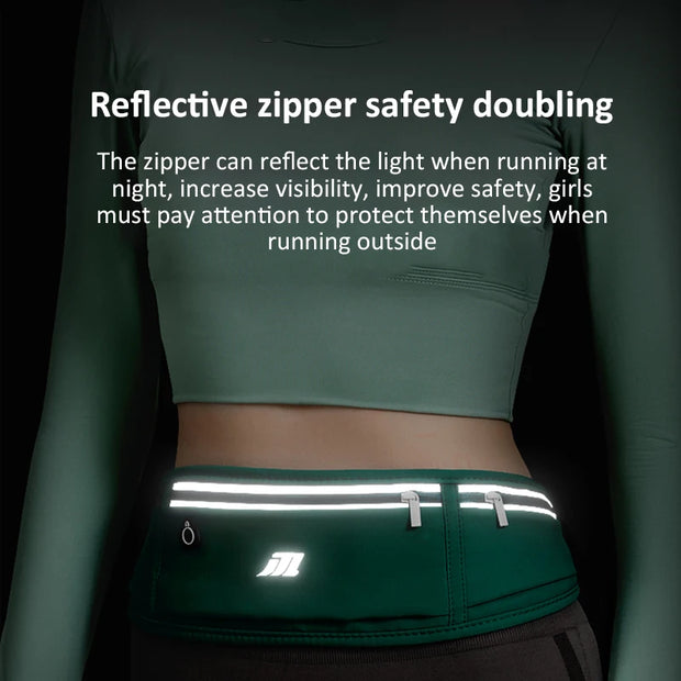 Running Bag Women Waist bag Belt bag Men Sports Fanny Pack Pouch Mobile Cell Phone Pocket Summer Gym Fitness Marathon Waist Bag