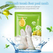 1-10Pcs Exfoliating Foot Mask Foot Spa Pedicure Socks Removing Dead Skin Whitening Heels Peeling Anti Cracked Foot Skin Care