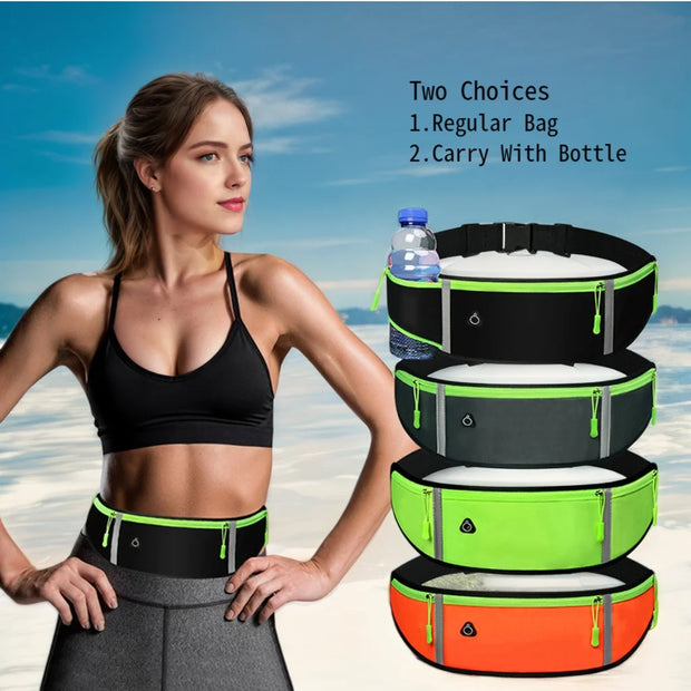 Running Sports Waist Bag,Travel Phone Pouch Belt Waist Bag Packs,Waterproof Pouch For Men Ladies Women Bag
