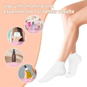 Silicone Moisturizing Socks Exfoliating Gel Heel Socks Callus Cracked Dead Skin Remove Protector Foot Care Moisturizing Gel Sock