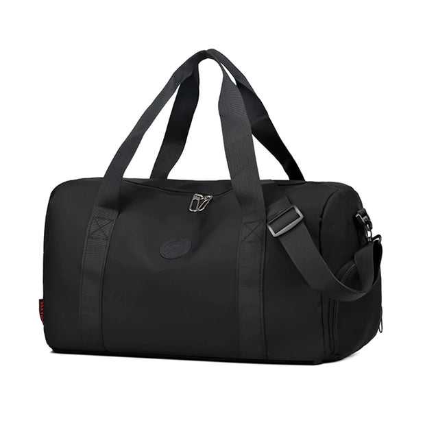 Travel Duffle Bag Business Travel Bag Adjustable Strap Overnight Crossbody Bag Dry and Wet Separation Gym Tote Bag for Men Women