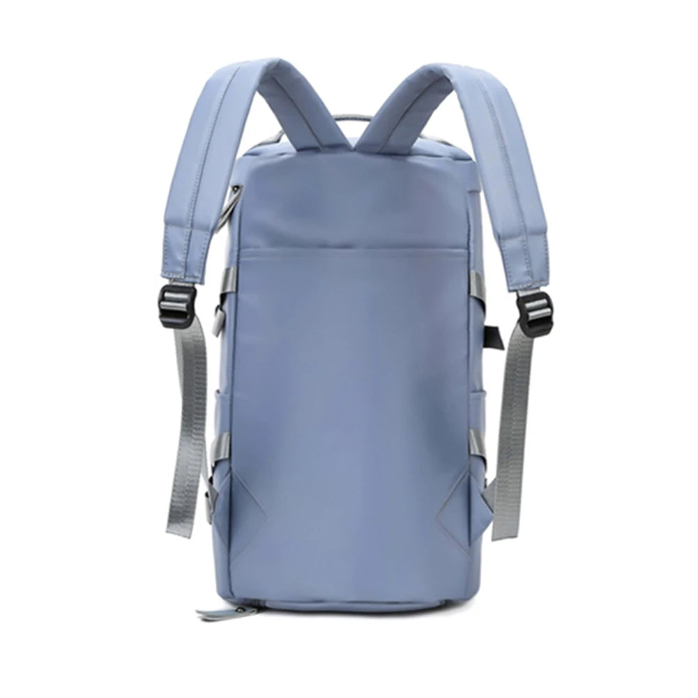 Oxford Cloth Gym Backpack Compartment Travel Knapsack Independent Shoe Position Large-capacity for Men Women for Trekking Travel