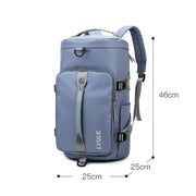 Oxford Cloth Gym Backpack Compartment Travel Knapsack Independent Shoe Position Large-capacity for Men Women for Trekking Travel