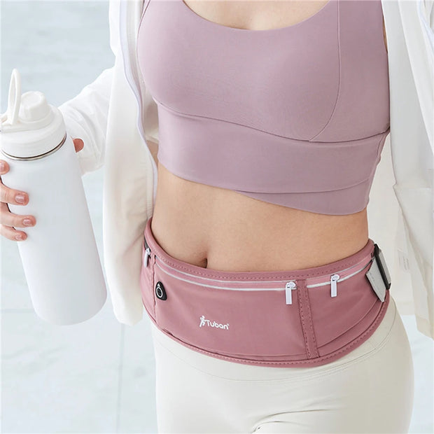 Sports Waist Pack Women Men Running Belt Waist Bag Waterproof Waist Bag Wallet Men Pouch Belt Portable Phone Holder Gym