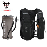 UTOBEST Trail Running Backpack 10L Ultra Lightweight Hydration Vest with 2L Water Bladder for Outdoor Hiking Cycling Marathon