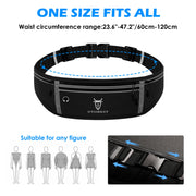 UTOBEST Professional Running Waist Bag Lightweight Thin Marathon Yoga Belt Pack Sports Pack Bags