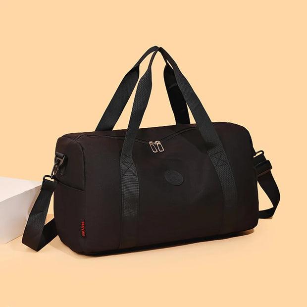 Travel Duffle Bag Business Travel Bag Adjustable Strap Overnight Crossbody Bag Dry and Wet Separation Gym Tote Bag for Men Women