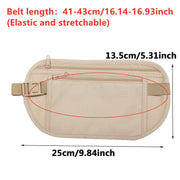 Sport Running Wais Bag Invisible Travel Waist Packs Pouch For Passport Money Belt Bag Hidden Security Wallet Gift Pack Money Bag