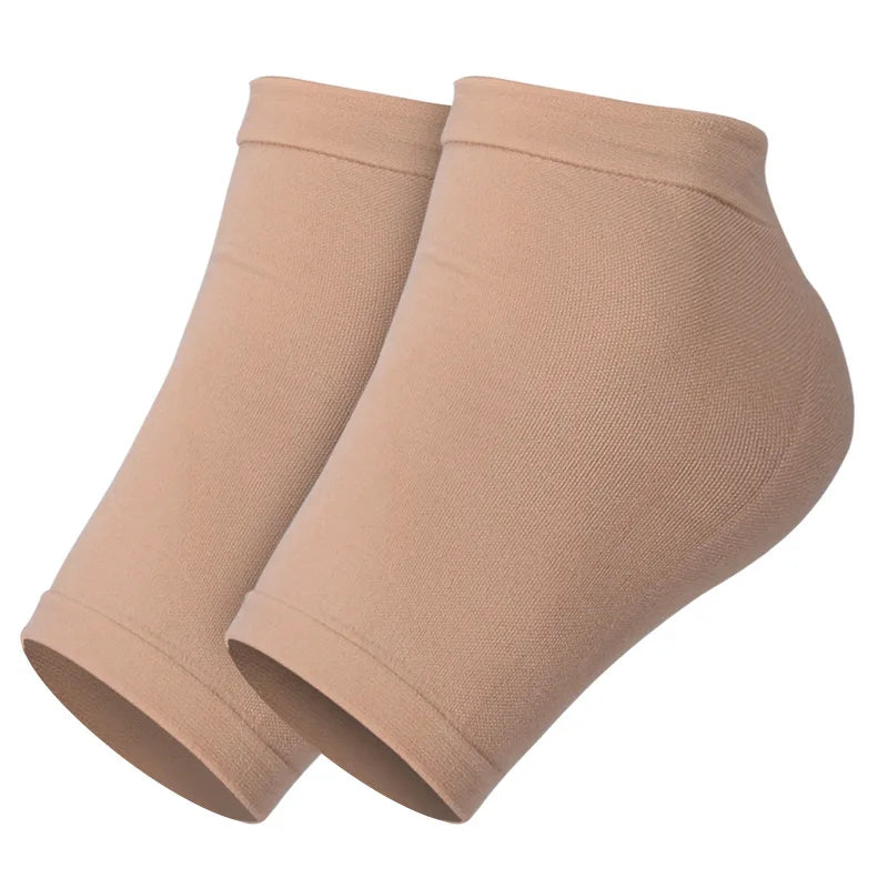 2PCS Gel Moisturizing Heel Socks Spa Sock For Foot Care Gel Heel Socks For Dry Cracked Dry Feet Skin Gel Heel Repair Socks Tools