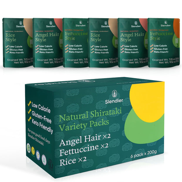 Natural Shirataki Fettuccine Style 6 Packs