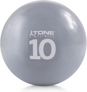WF Athletic Supply Weighted Toning Ball, Soft Weighted Exercise Ball, Soft Medicine Balls for Exercise, Yoga, Pilates & Physical Therapy, 6, 8, 10 LB, Option Available in Single, Pair & Set with Rack