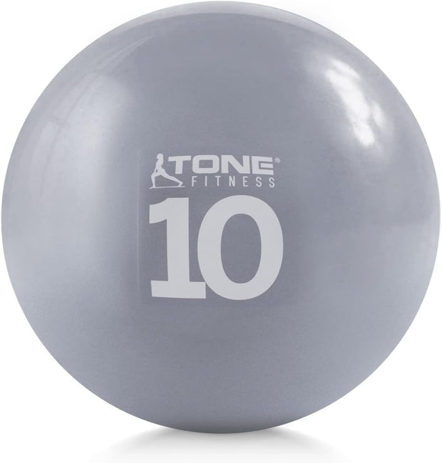 WF Athletic Supply Weighted Toning Ball, Soft Weighted Exercise Ball, Soft Medicine Balls for Exercise, Yoga, Pilates & Physical Therapy, 6, 8, 10 LB, Option Available in Single, Pair & Set with Rack