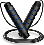 Jump Rope Workout Fitness Exercise Equipment Home Gym, Men Women and kids, Health,From Only U, (Multiple Colors)