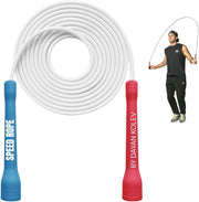 Speed Jump Rope by Dayan Kolev, 5mm PVC Skipping Rope, Great for Beginners and Advanced Athlets, Designed for Fitness, Cardio, Boxing & CrossFit, Adjustable length with Unbreakable Handles