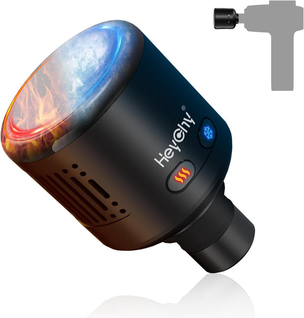 Percussion Massage Gun Deep Tissue with Heat and Cold, Portable Handheld Muscle Massager, Percussion Back Body Masajeador 12mm Amptitude for Athletes, Runner, Gifts for Men Women